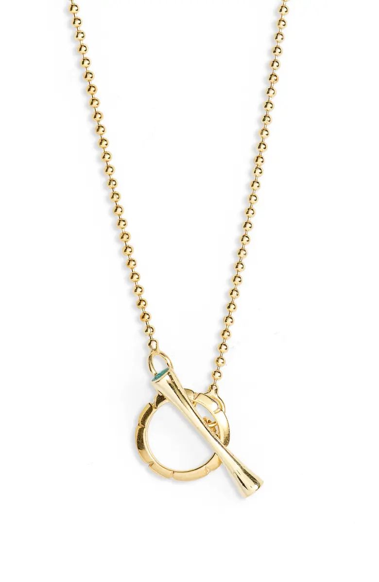Ball Chain Toggle Necklace | Nordstrom