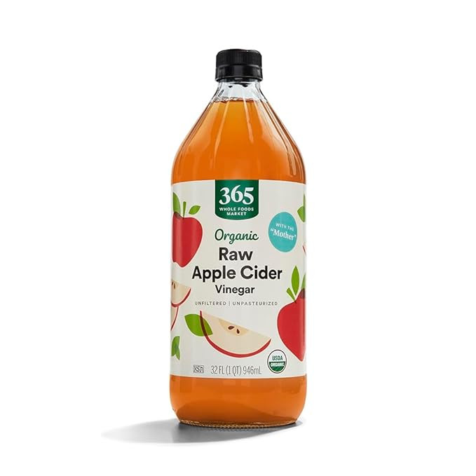 365 by Whole Foods Market, Vinegar Apple Cider Organic, 32 Fl Oz | Amazon (US)