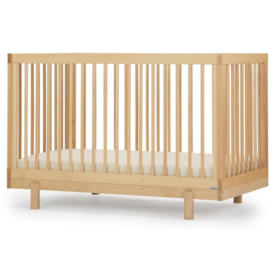 dadada Baby Bliss 4-in-1 Convertible Crib to Toddler Bed & Floor Bed – Made in Italy, GREENGUAR... | Amazon (US)