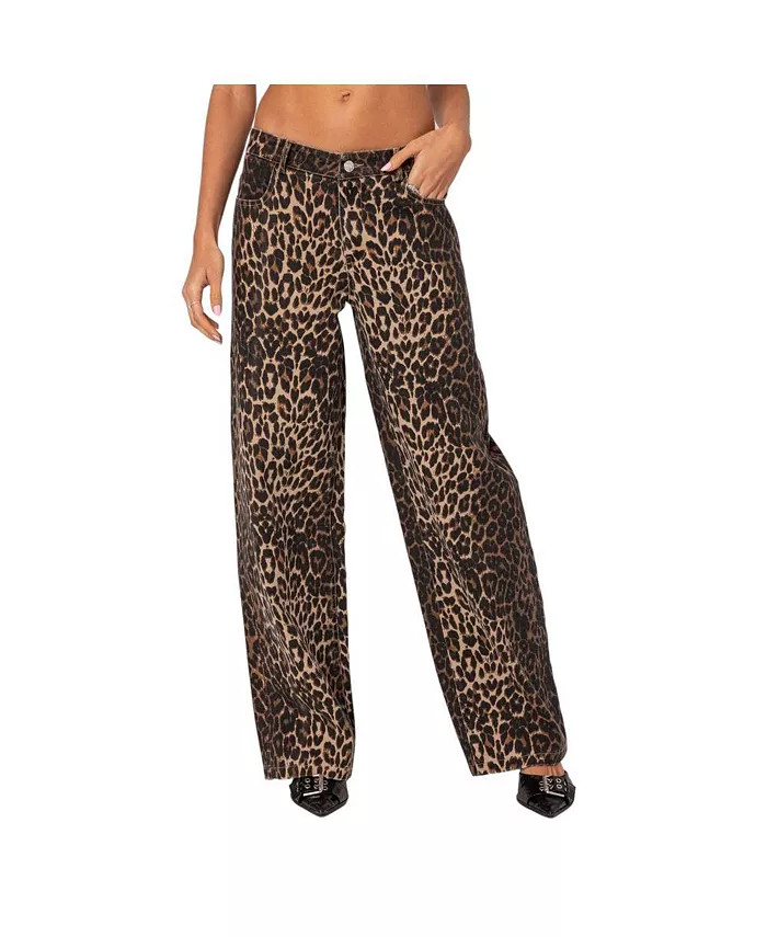 Edikted
          
        
  
      
          Women's Leopard Printed Low Rise Jeans | Macy's