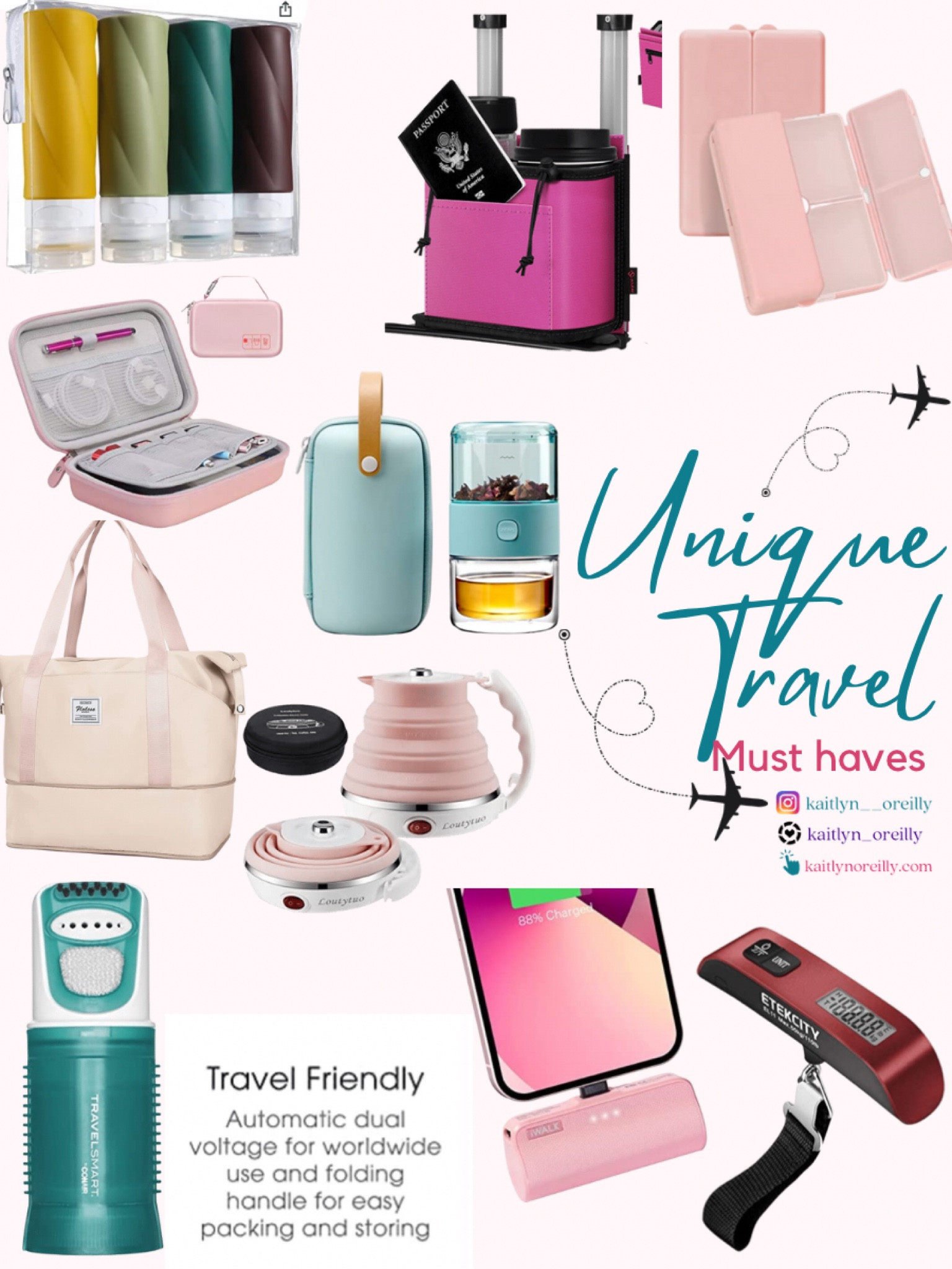 Unique Amazon travel essentials.

Amazon | Amazon travel essentials | Amazon finds | amazon unique | Amazon travel must haves | Portable changer | Make up case | Packing cubes | Jewelry case | Portable soap | Portable makeup vanity  | Amazon | Amazon finds | Amazon essentials | Amazon must haves | Amazon travel | amazon finds | neck pillow | travel essentials | travel must haves | backpack | amazon sale | duffle bag | travel bag | electronics organizer | Travel caddy | bag scale | travel steamer | dual voltage | amazon on sale | amazon deals | sale | travel | travel must haves  

#Amazon #travel #travelessentials #amazontravel #organization #storage #amazon finds

#LTKtravel #LTKitbag #LTKhome #LTKfamily #LTKsalealert #LTKunder100 #LTKunder50 #LTKstyletip #LTKSeasonal #LTKU