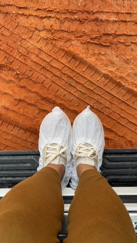 If you’re building or renovating right now, you need these shoe covers to protect your shoes from all the dirt and red clay! I keep these in my car so I don’t mess up my shoes when I stop by the new construction house. #amazonfinds 

#LTKhome #LTKfindsunder50