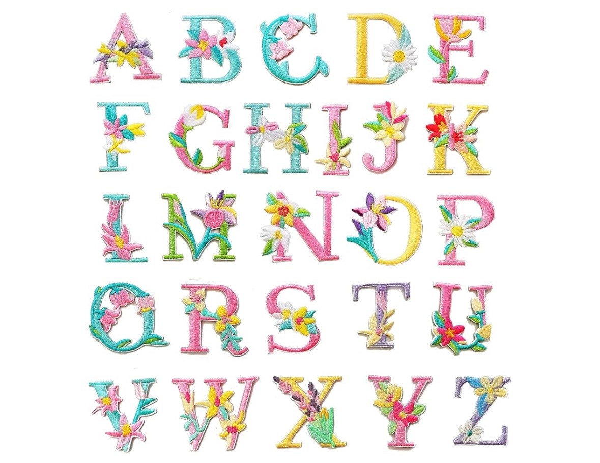 Colorful iron on letters for crafting 

#LTKStyleTip #LTKBaby #LTKKids