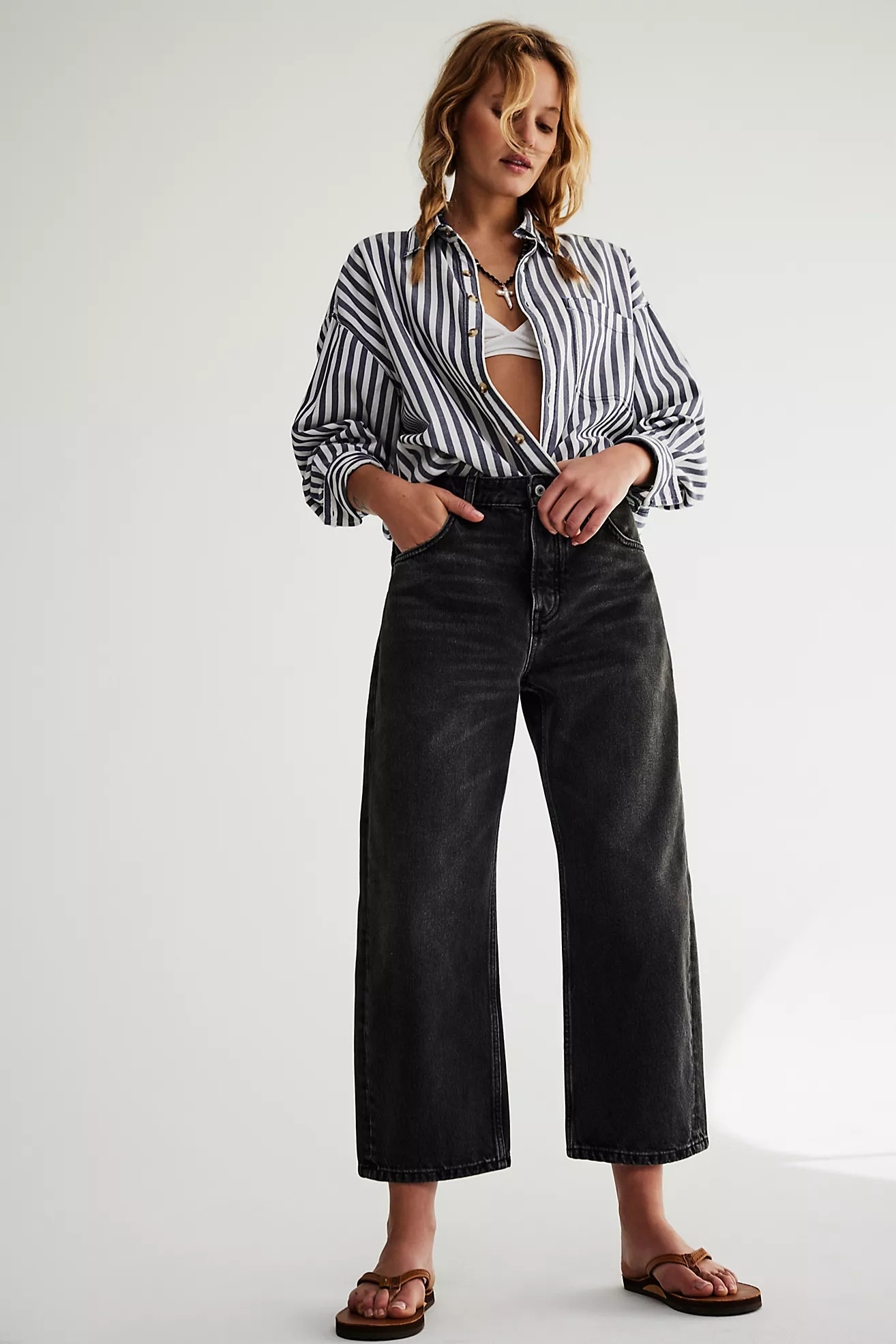 We The Free Deep Trance Dropped Boyfriend Jeans | Free People (Global - UK&FR Excluded)