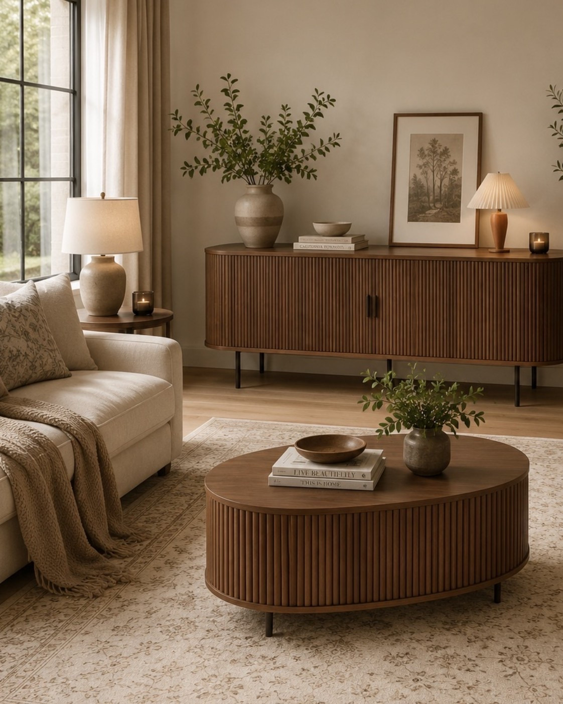 This media console is everything! Love the color.

#LTKHome