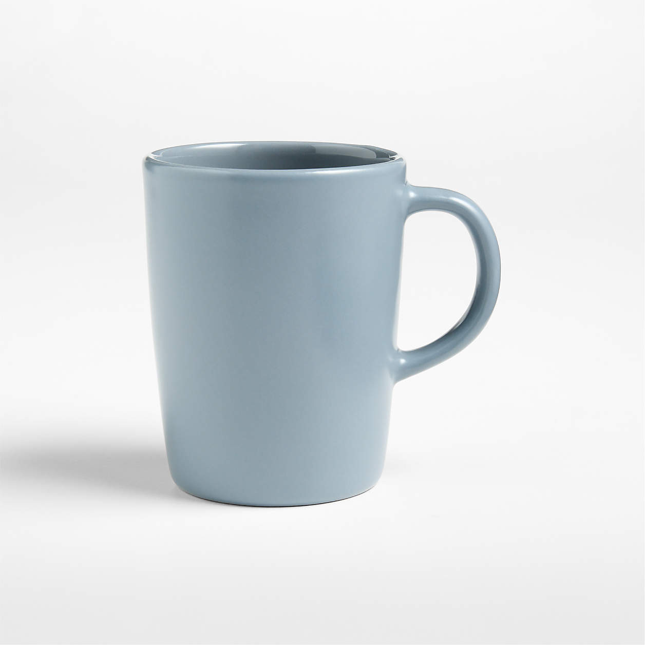 Hudson 15-oz. Mist Blue Stoneware Mug + Reviews | Crate & Barrel | Crate & Barrel