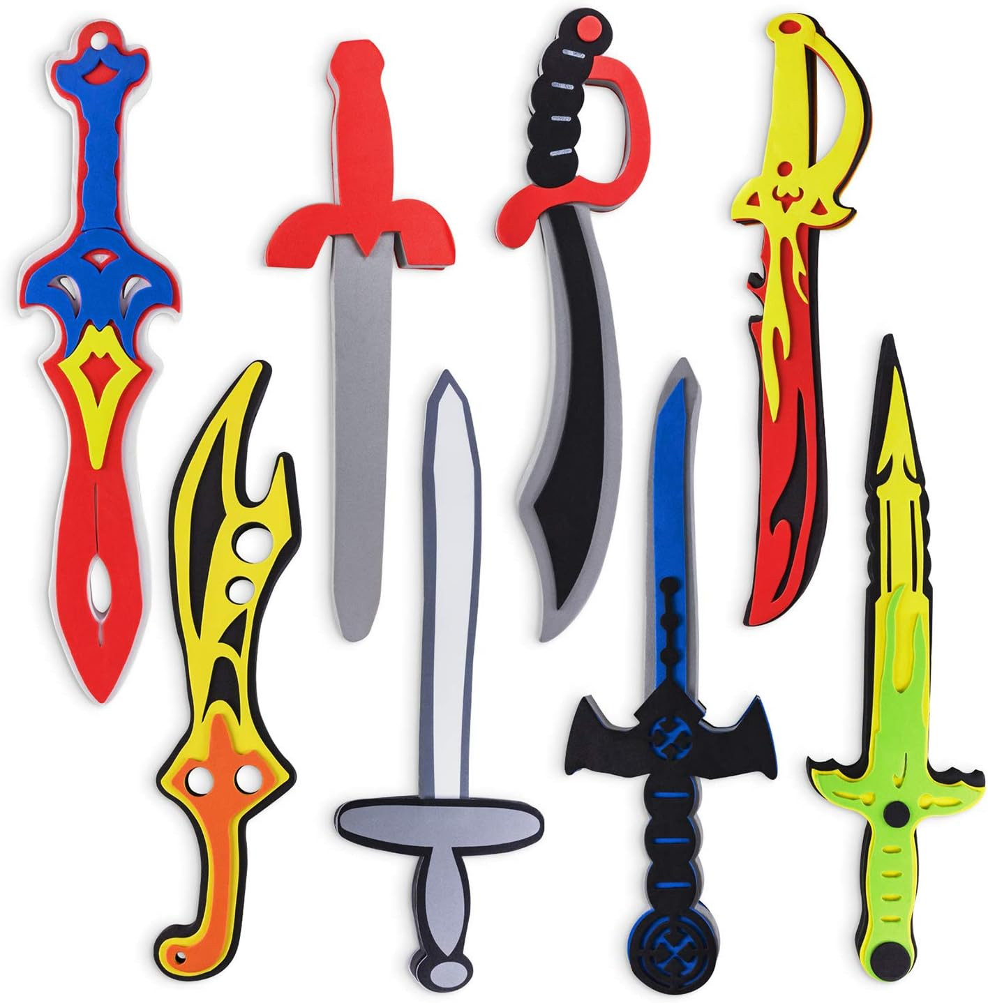 Super Z Outlet Assorted Foam Toy Swords for Children with Different Designs Including Ninja, Pira... | Amazon (US)