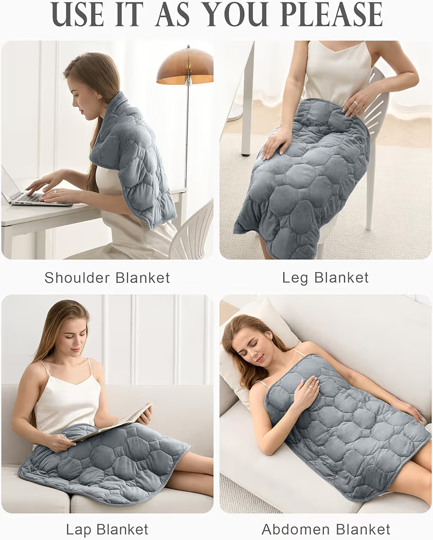 Cottonblue Weighted Lap Blanket 7lbs, Cozy Luxury Crystal Velvet Weighted Blanket for Adults, Sma... | Amazon (US)