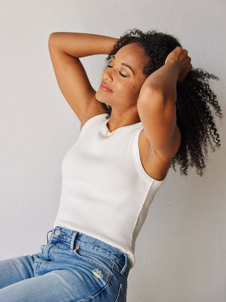 Lise Ribbed Tank | ABLE Clothing
