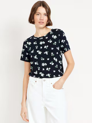 Luxe Crew-Neck T-Shirt | Old Navy | Old Navy (US)