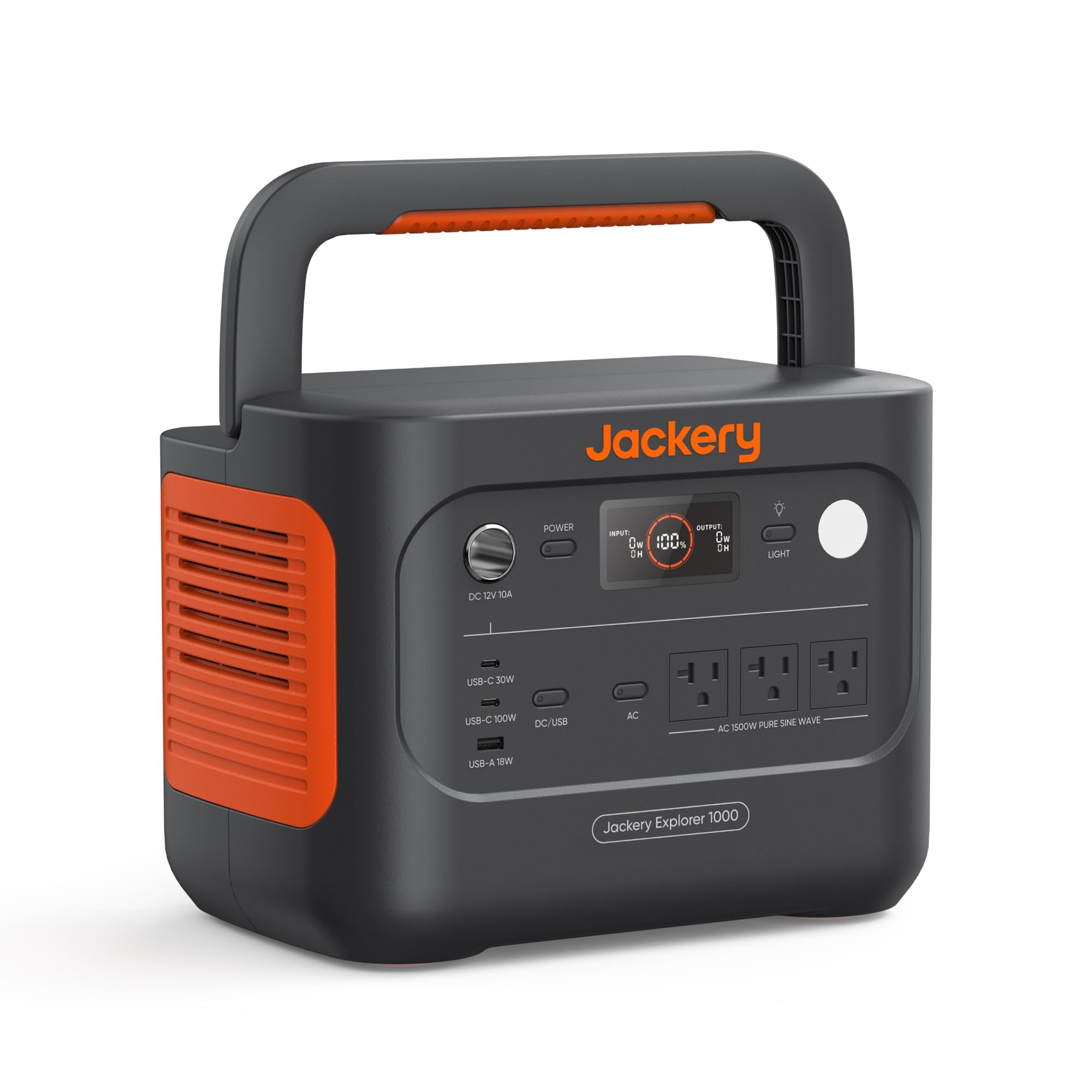 Jackery Explorer 1000 v2 Portable Power Station,1070Wh LiFePO4 Battery,1500W AC/100W USB-C Output... | Amazon (US)