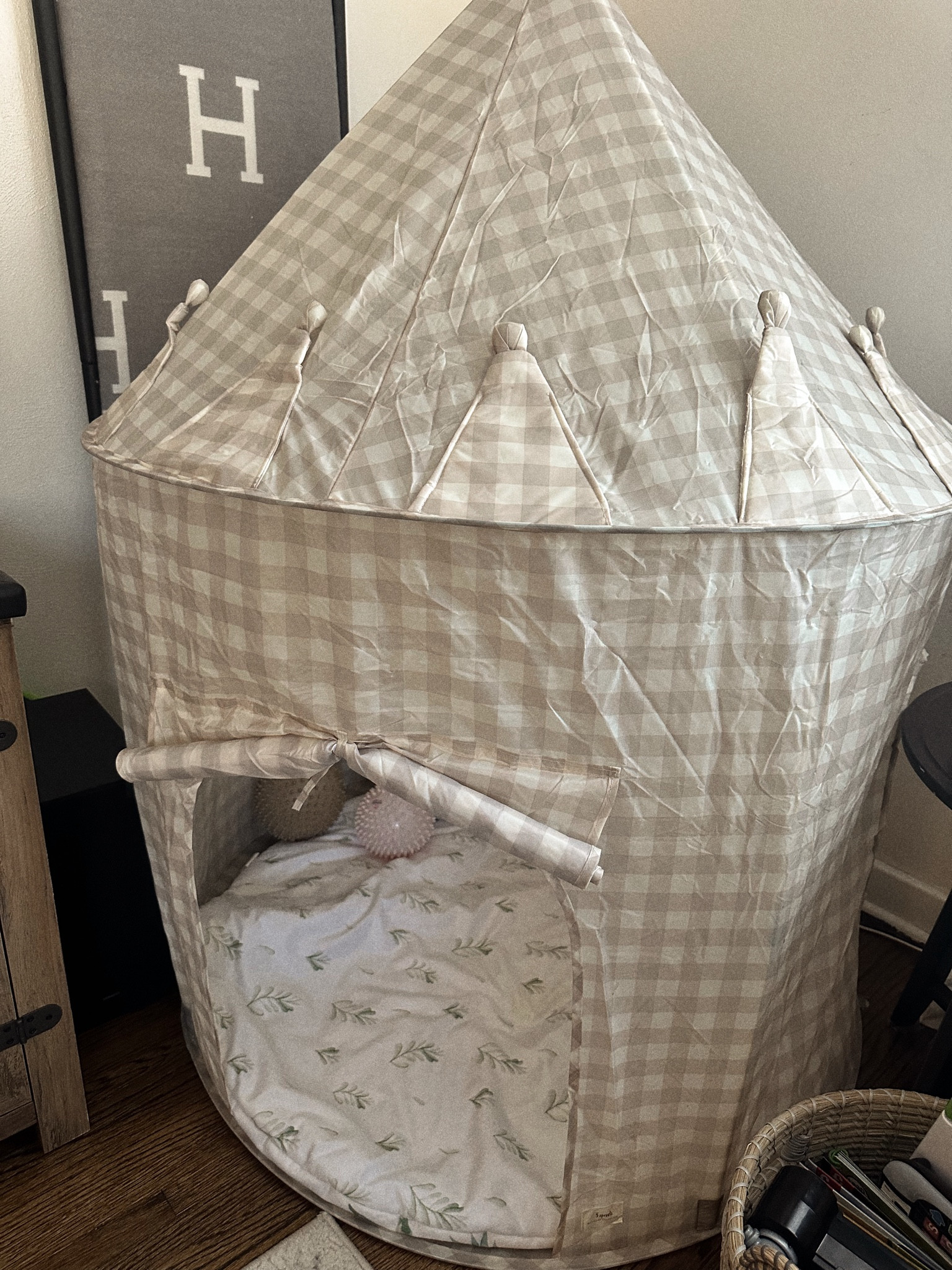 the cutest kids play tent 🤍

#LTKHome #LTKBaby #LTKKids