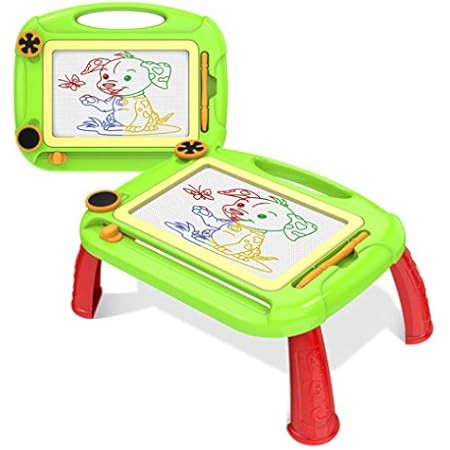 LODBY Cute Magnetic Drawing Board Doodle Sketch Pad for Toddler Girls/Boys | Amazon (US)
