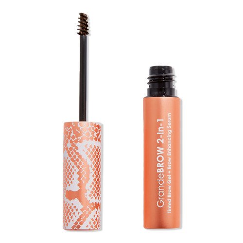 Dark Travel Size GrandeBROW 2-In-1 Tinted Brow Gel + Brow Enhancing Serum - Grande Cosmetics | Ul... | Ulta