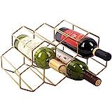 Amazon.com: Urban Deco Countertop Wine Rack 7 Wine Bottle Holder for Wine Storage Small Wine Rack... | Amazon (US)