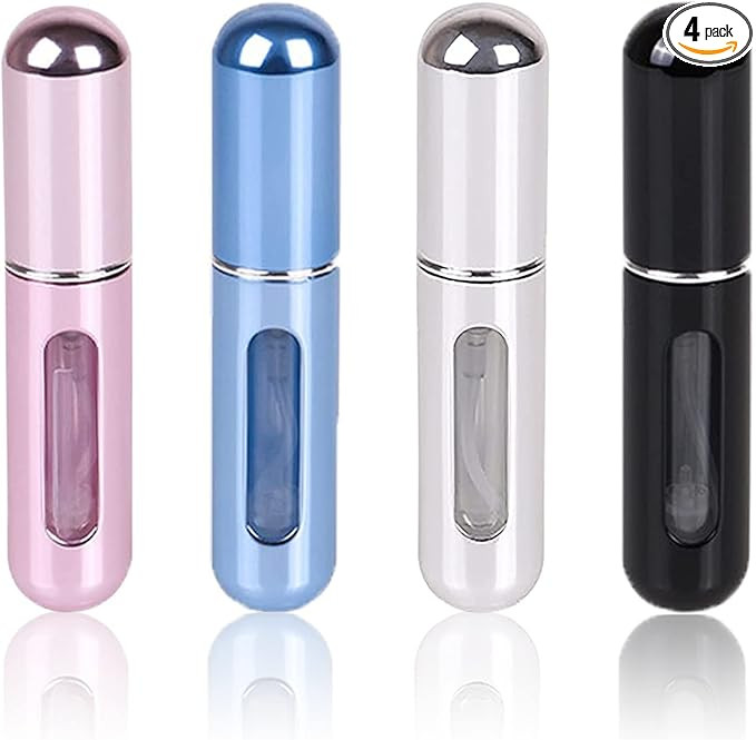 Travel Mini Perfume Refillable Atomizer Container, Portable Perfume Spray Bottle, Travel Size Bot... | Amazon (US)