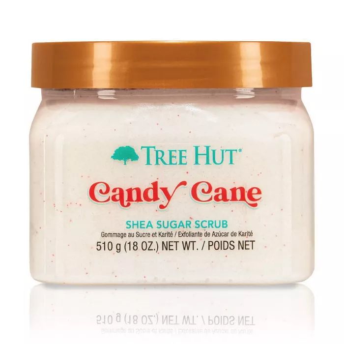 Tree Hut Candy Cane Shea Sugar Scrub - 18oz | Target