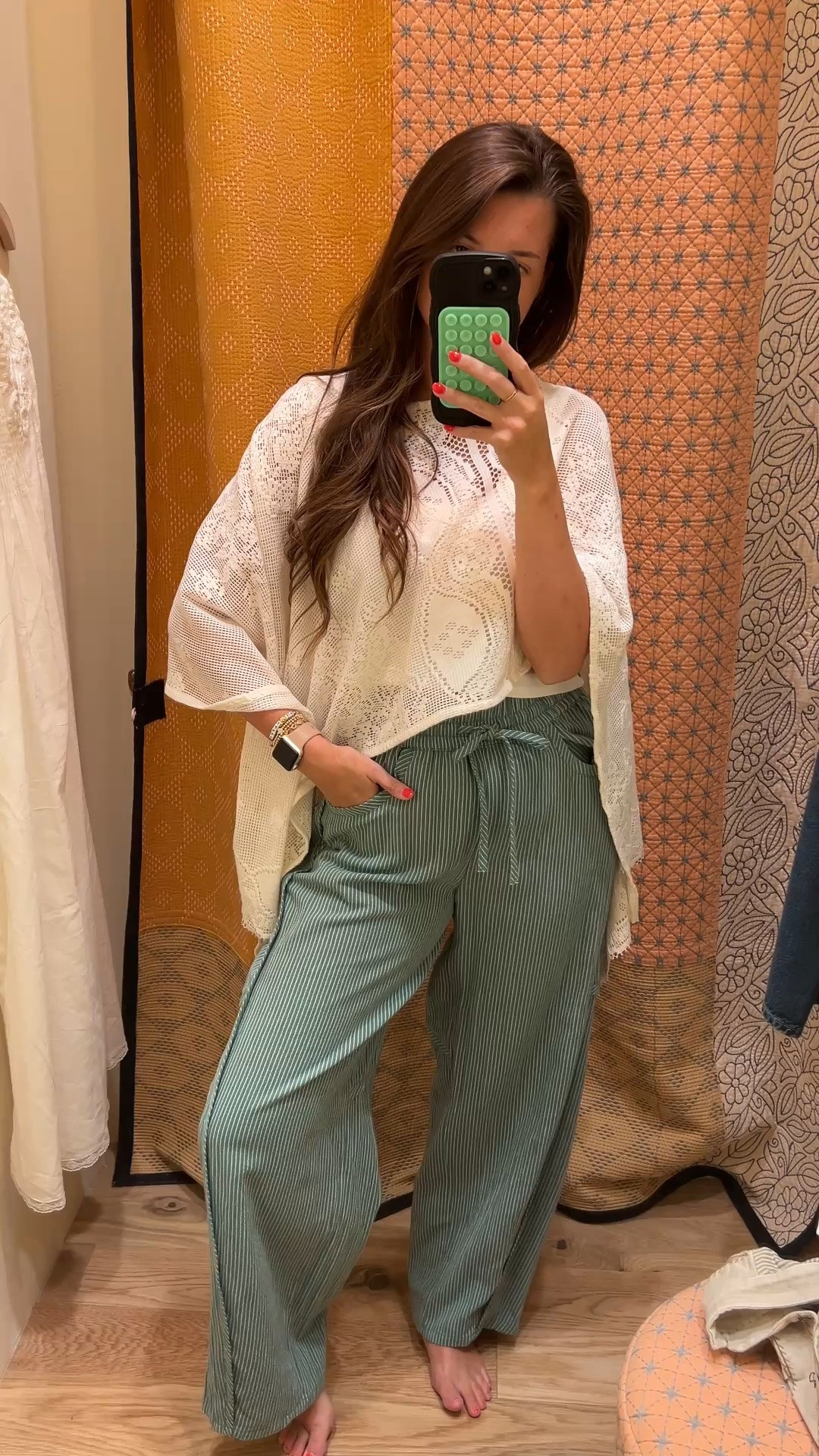 // poncho outfit // comfy poncho outfit // lace poncho // cute poncho // wearing a small in the tank and the pants //

#LTKgrwm #LTKootd #LTKSeasonal