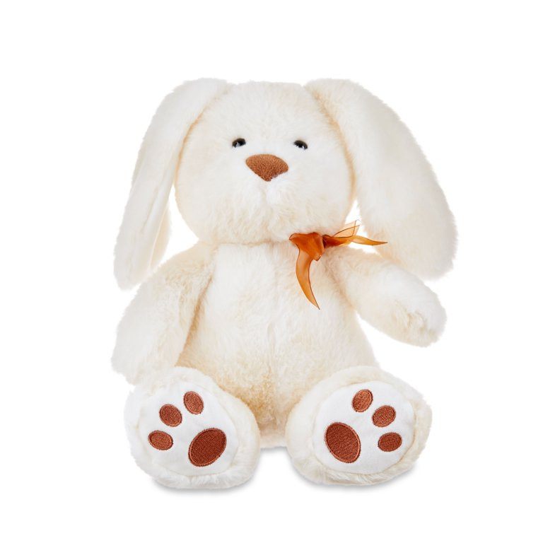 Easter Medium Plush 10inch Medium Soft Bunny Cream 0.35lb,for 3 years and up, Way To Celebrate | Walmart (US)