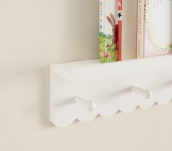 Scalloped Peg Rack | Pottery Barn Kids