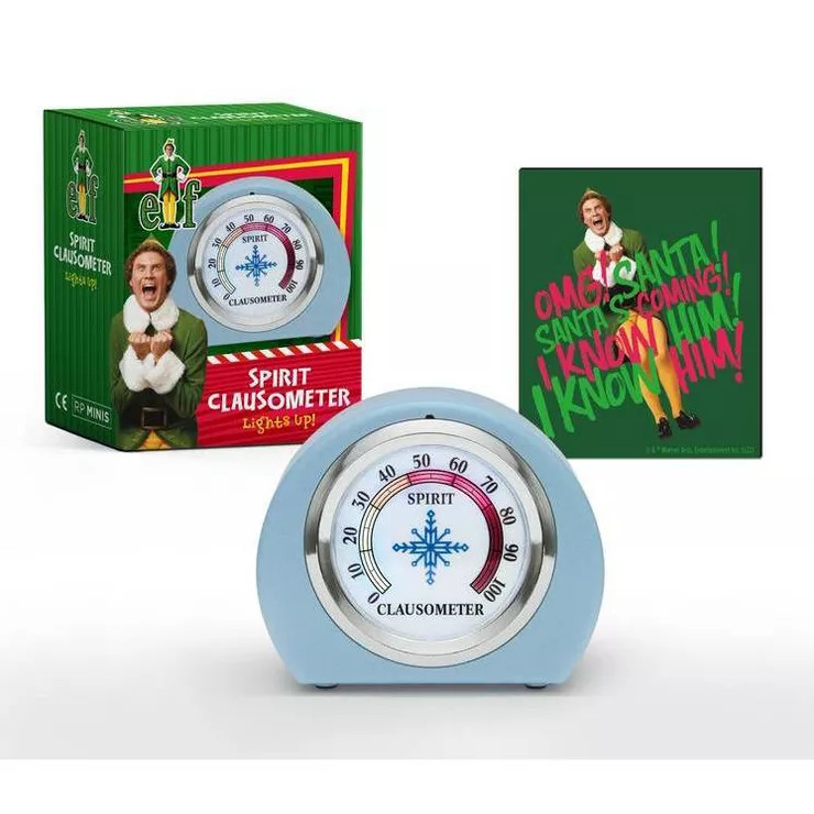 Elf: Spirit Clausometer - (Rp Minis) by  Warner Bros Consumer Products Inc & Running Press (Paper... | Target