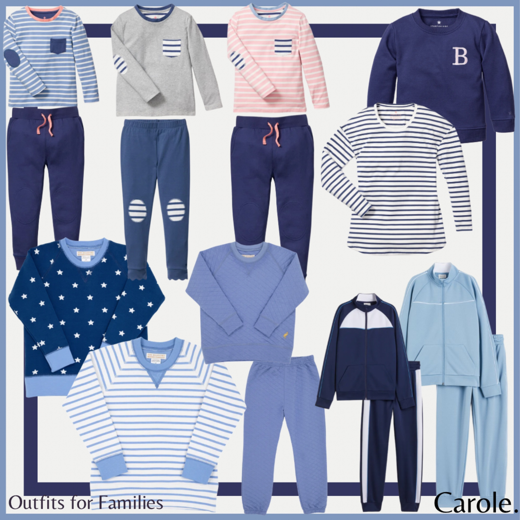 #TravelOutfits for kids! And a few #mamamatches! My biggest tip for travel clothes for kids for an overnight flight is comfort and function - planes can be cold! Something with a bit of heft to it really does the job. I prefer unisex styles for my clients because it is easier to mix and match if needed between kids - especially if you need to create a new outfit out of pieces and don’t have access to a washer/dryer on your vacation!

#LTKtravel #LTKfamily #LTKkids