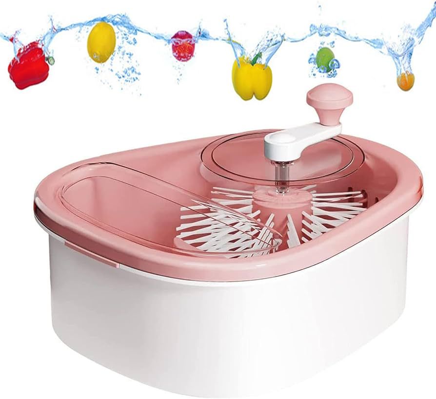 Fruit Washing Device, Large Fruit Washing Machine Rotator, Fruit Washing Machine Rotator with Fru... | Amazon (US)