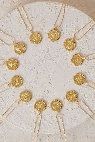 Zodiac Pendant Necklace | Anthropologie (UK)