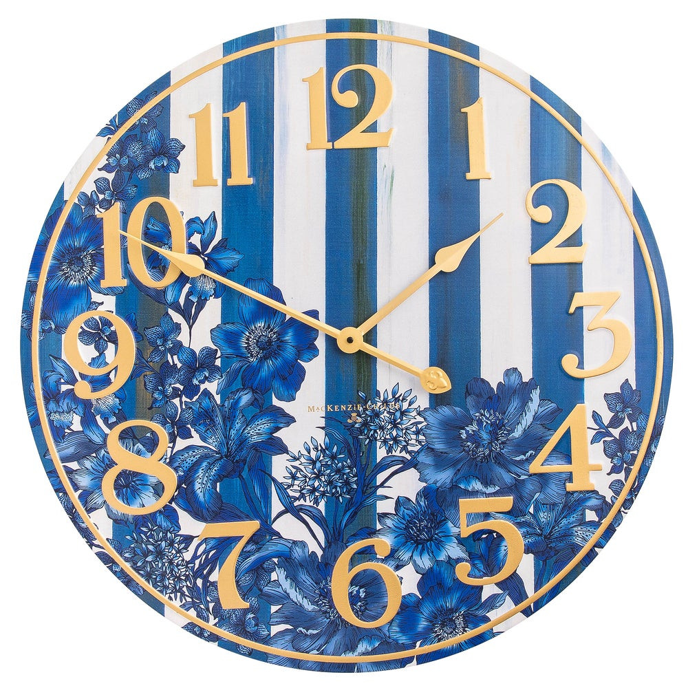 English Garden Outdoor Wall Clock | MacKenzie-Childs