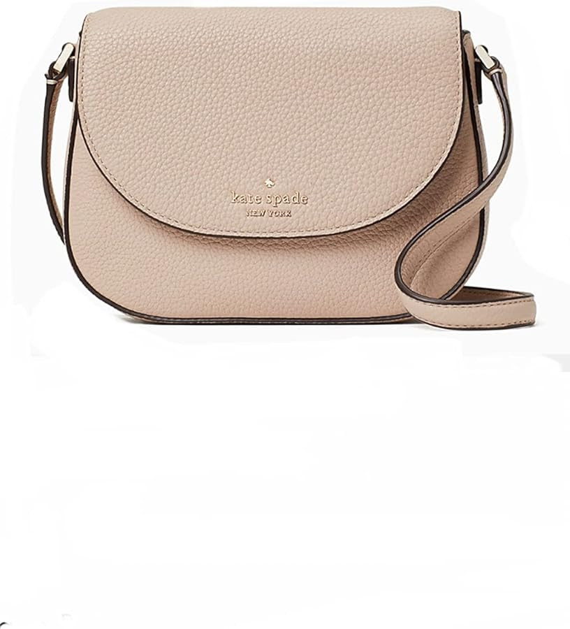 Kate Spade New York Kate Spade Leila Mini Flap Crossbody (Warm beige) | Amazon (US)