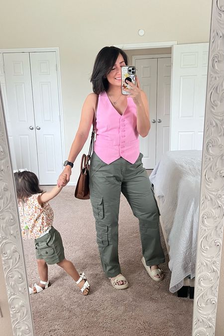 Mother’s Day Outfit of the Day!

Abercrombie cargo pants
Abercrombie style
Target style
Target best
Pink vest
Spring vest
Spring fashion
Spring outfit ideas
Target sandals
Mommy and me outfits
Toddler girl outfit
Mommy and me matching outfits
Toddler mom 
Over 30 outfit ideas


#LTKFindsUnder100 #LTKShoeCrush #LTKStyleTip