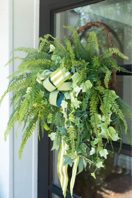 Used a hanging wicker basket and faux Ivy for a pretty door upgrade!

#LTKhome #LTKfindsunder50 #LTKfindsunder100