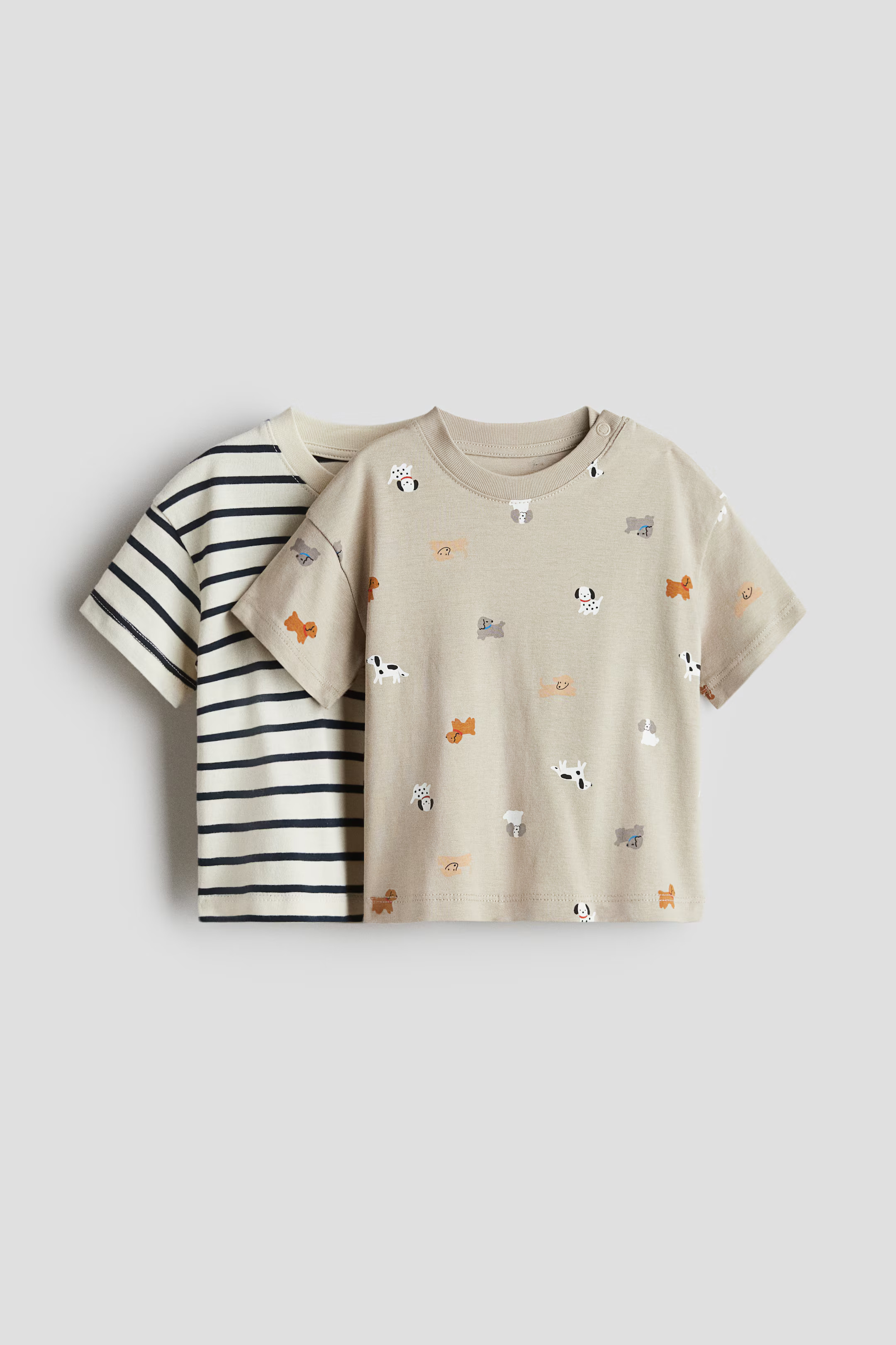 2-Pack Cotton T-Shirts | H&M (US + CA)