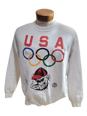 Vintage Rare Champion 1996 USA Olympics Large Crewneck Sweatshirt Made  USA B5   | eBay | eBay US