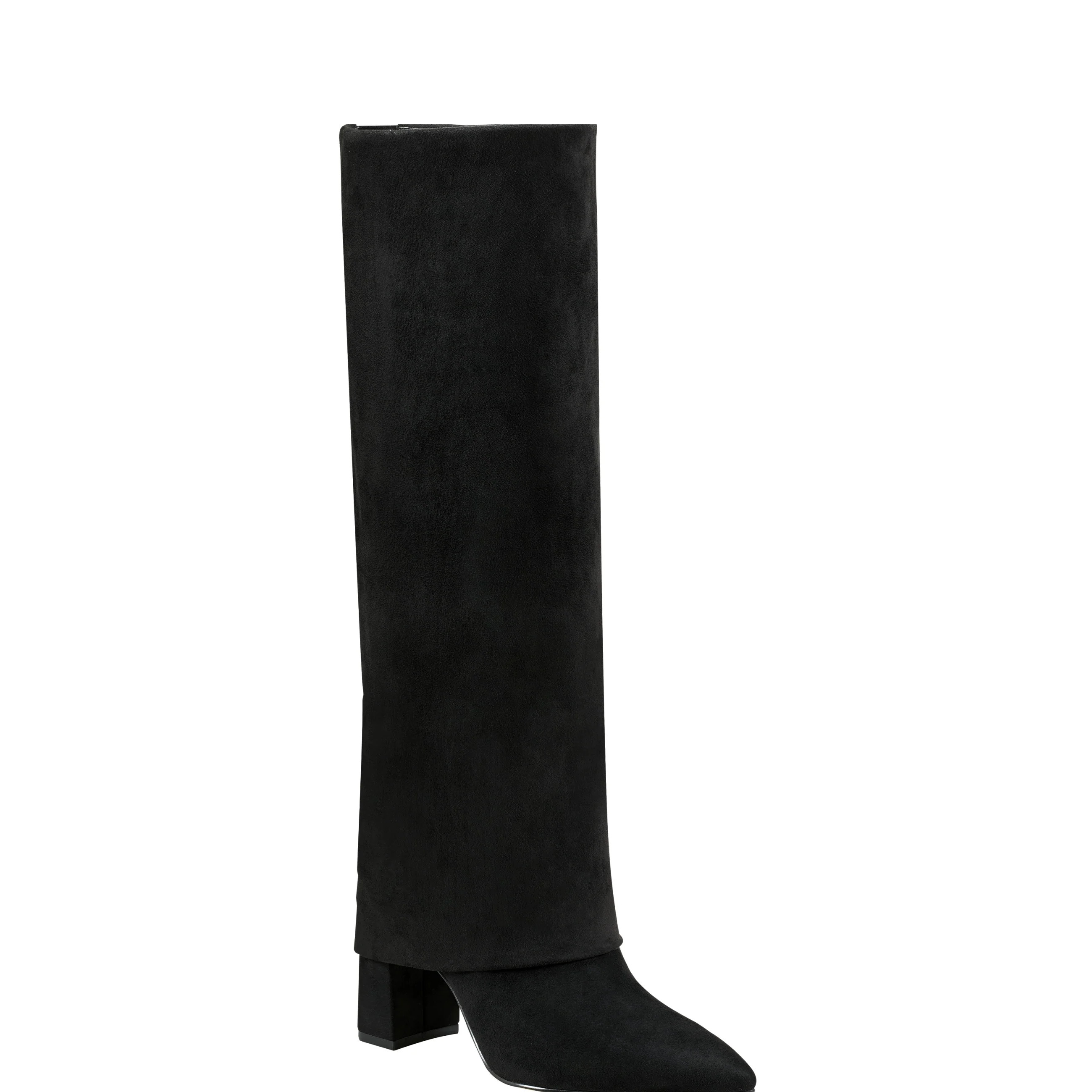 Fadila Fold Over Pointy Toe Dress Boot | Marc Fisher