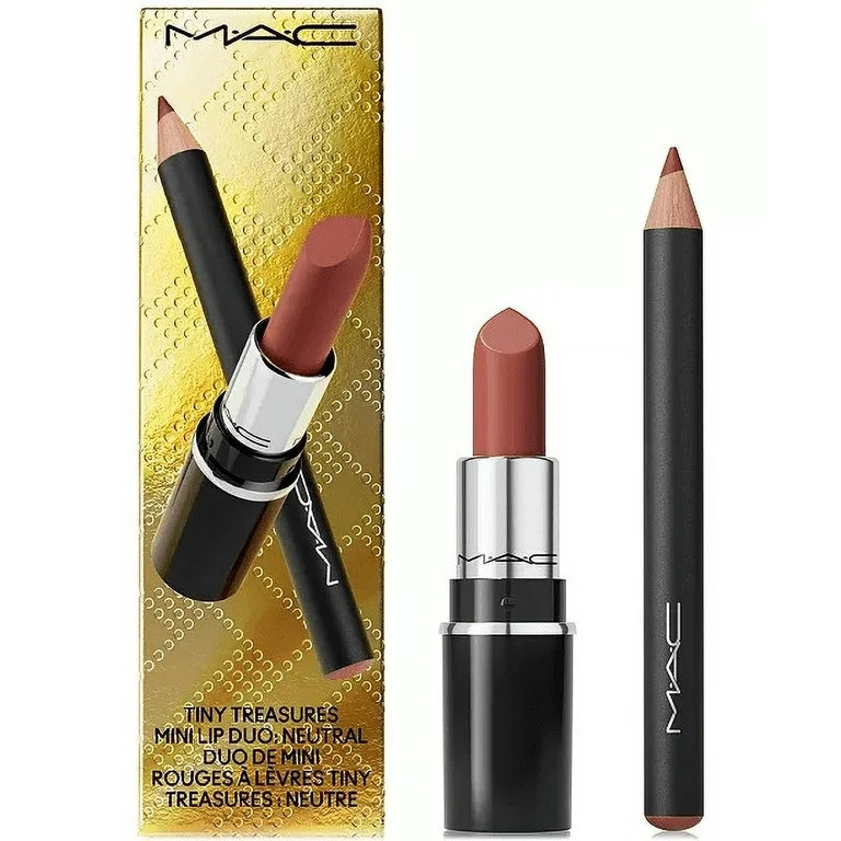 MAC, Set, H24 Tiny Treasures Mini Lip Kit Duo: Red, 2pc - Walmart.com | Walmart (US)