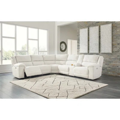 Jatayvion 3 - Piece Upholstered Chaise Reclining Sectional | Wayfair North America