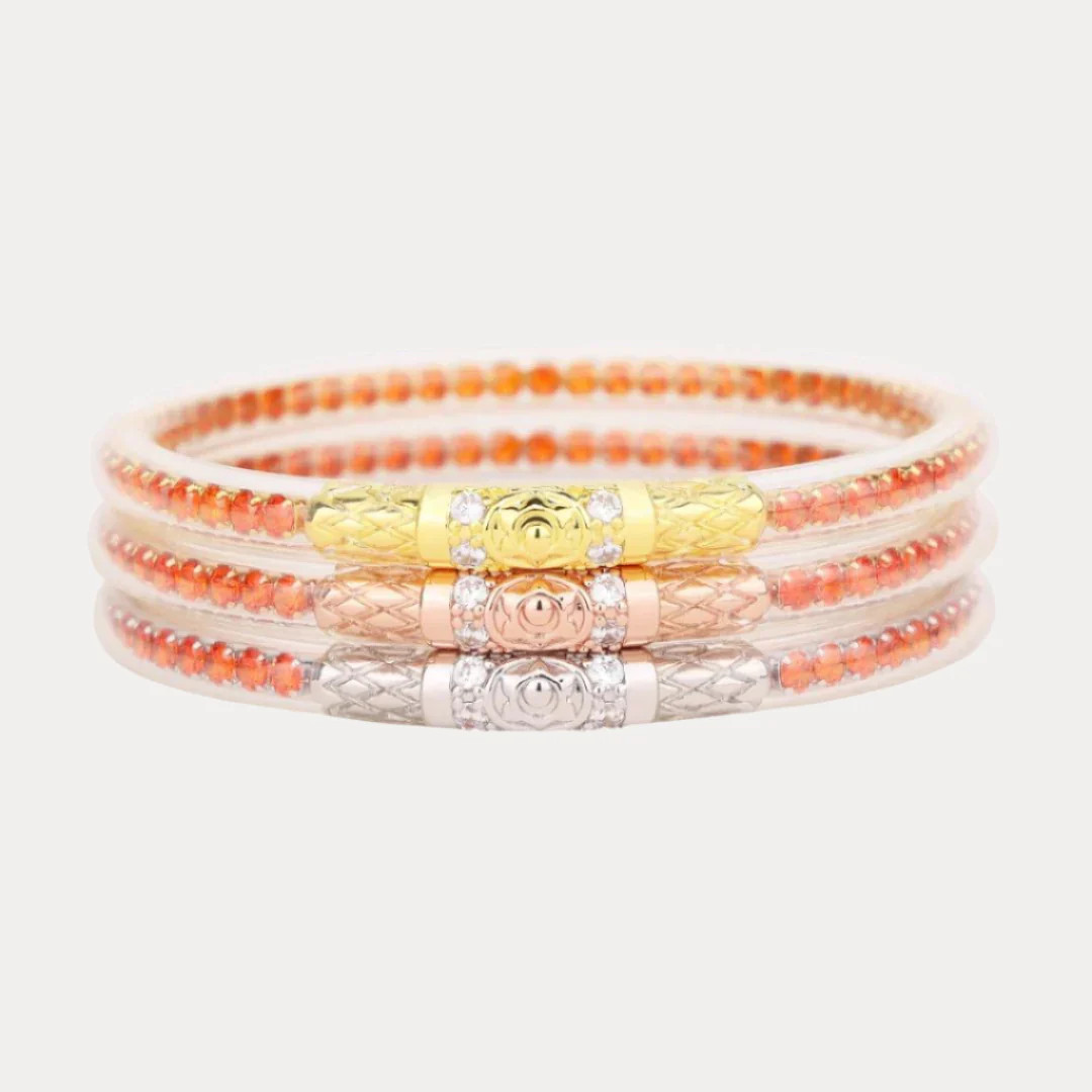 Three Queens All Weather Bangles® (AWB®) - Flame | BuDhaGirl