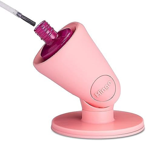 tweexy Hinge Untippable Nail Polish Bottle Holder | Anti-Spill Nail Polish Holder Stand, Tilted, ... | Amazon (US)