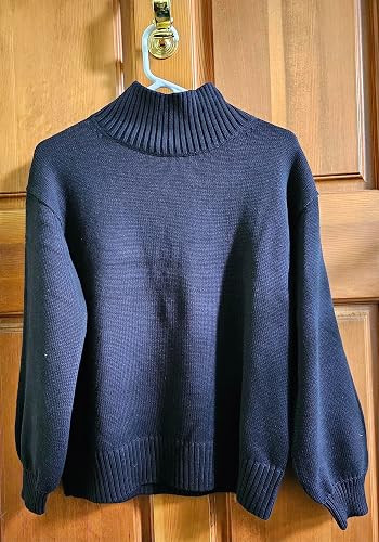 Amazon Essentials Women's Cotton Pullover Sweater, Funnel-Neck (Available in Plus Size) | Amazon (US)