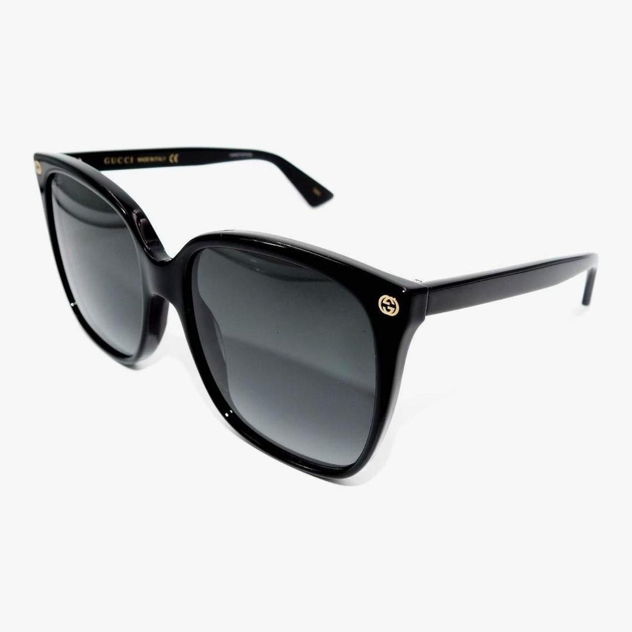 Gucci Women's Sunglasses - Black | Depop US
