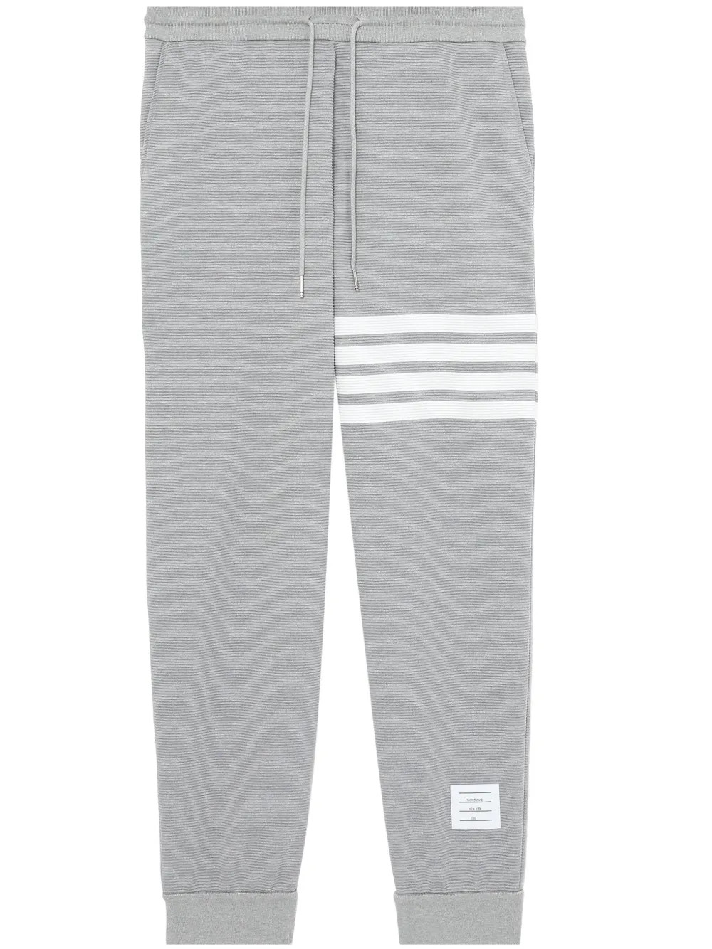 Ottoman rib 4-Bar stripe track pants | Farfetch Global
