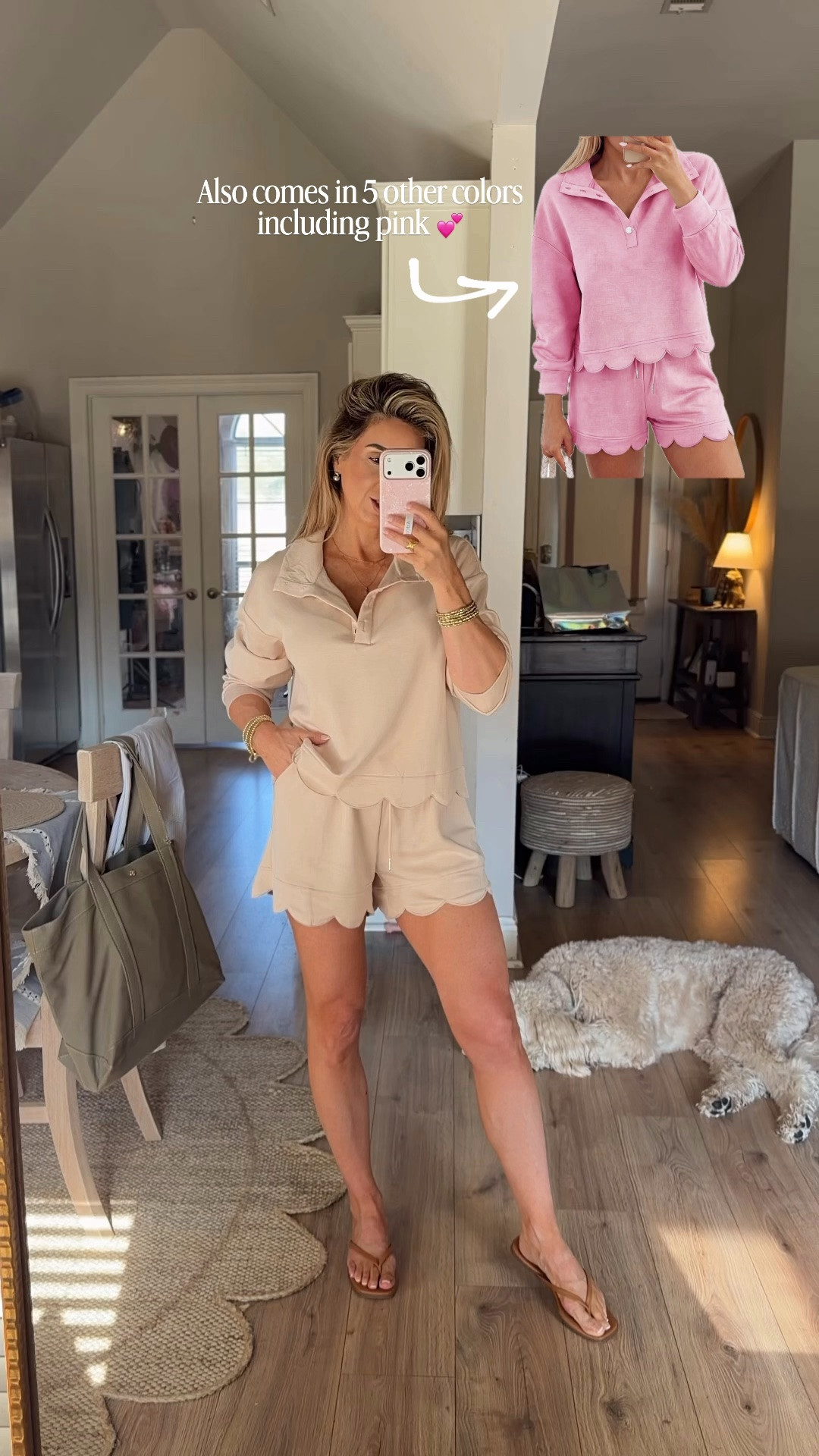 The softest little scallop detailed shorts set. Comes in 5 other colors. This is the khaki. 

Fall outfits women, scallop trim shorts, scallop trim tops, fall transition, Amazon

#LTKdayinmylife #LTKootd #LTKmomlife