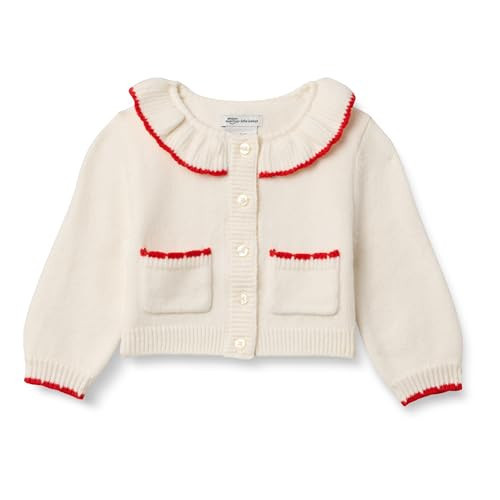 Amazon Essentials x Sofia Grainge Toddler Girls' Cardigan Sweater, Ivory, 2T | Amazon (US)