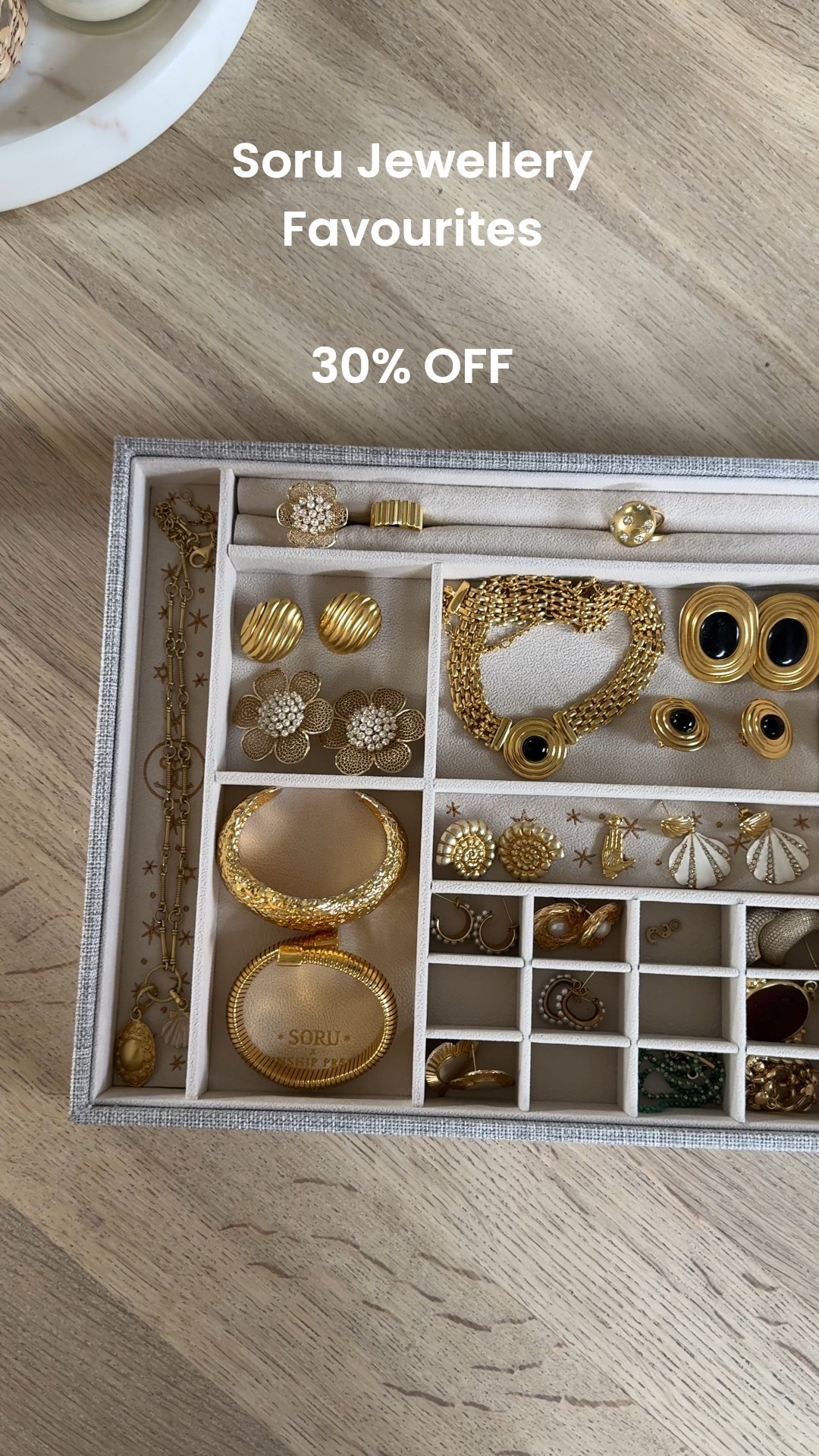 Soru Jewellery Top Picks for Black Friday. 

30% Off everything 
40 % Off Sapna & Every day Diamonds  

#LTKgiftguide #LTKCyberWeek #LTKuk