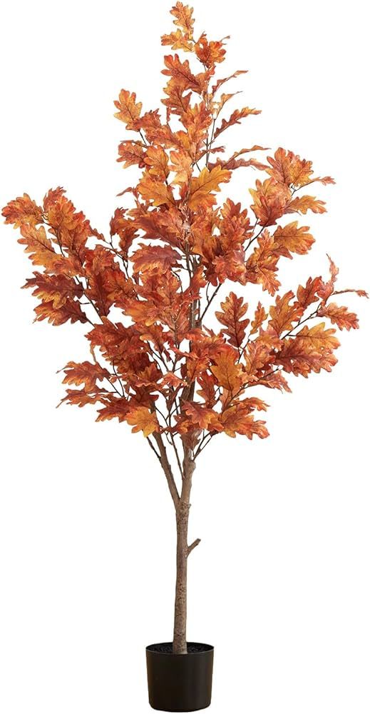 5ft. Autumn Oak Artificial Fall Tree | Amazon (US)