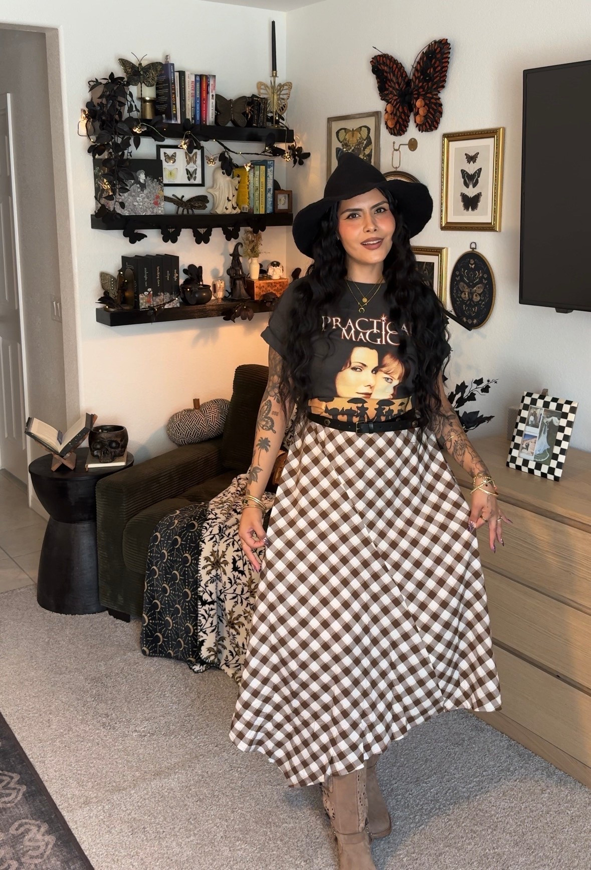 Practical Magic Outfit! 🧹🐸✨🔮

#LTKootd