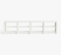 Dillon Long Low Console Bookcase (116") | Pottery Barn (US)