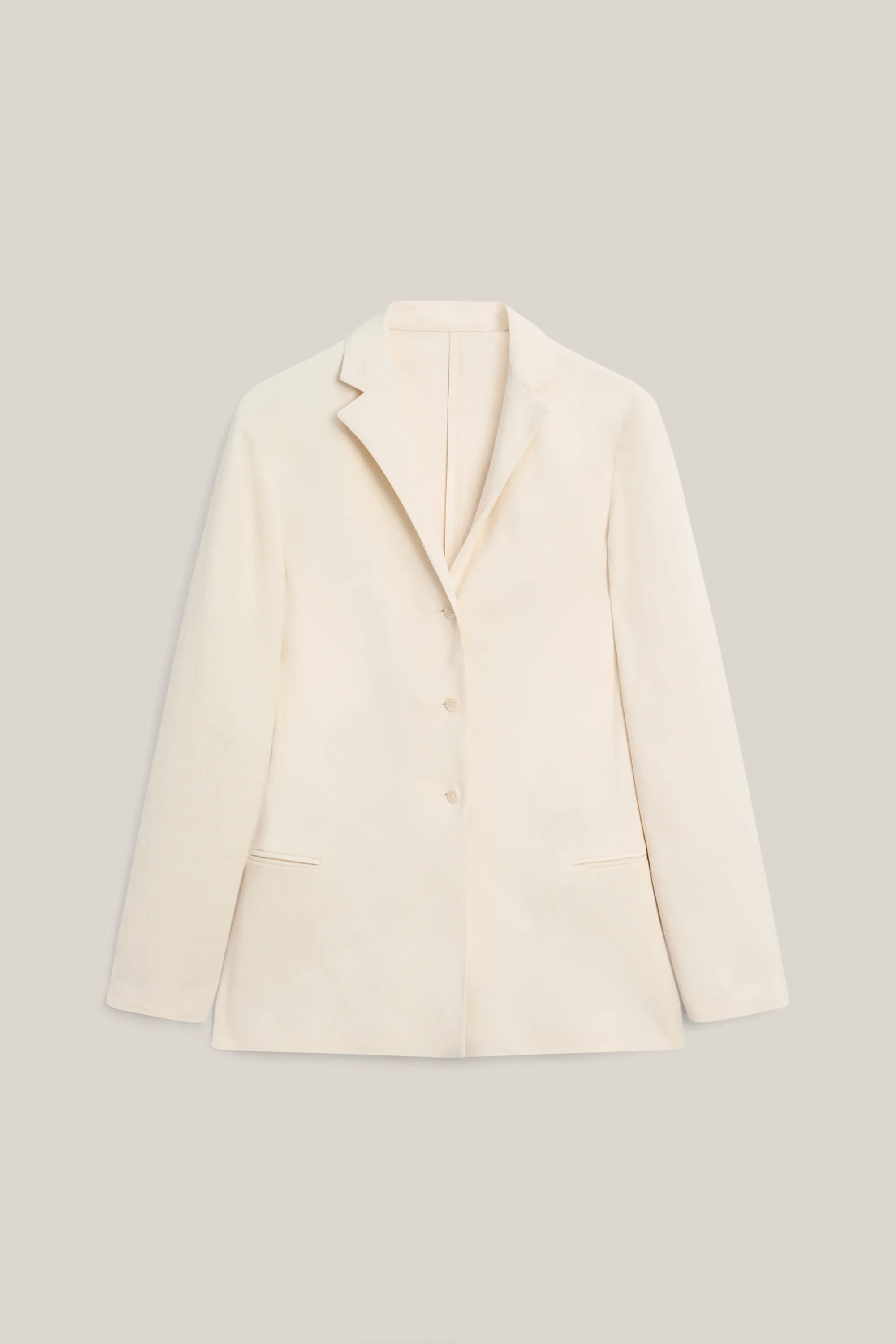 Flowing blazer with lapel detail - LIMITED EDITION | Massimo Dutti UK