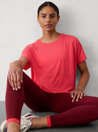 With Ease Crop Tee | Athleta